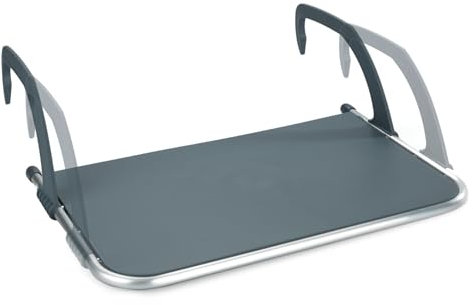 Maximex Tavolo sospeso 2 in 1, utilizzabile come asciugatrice, regolabile in modo continuo, 53 x 34 x 16 cm