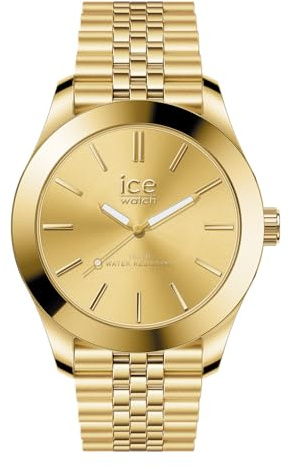 ICE-WATCH - Ice Steel Gold - Montre dorée pour Femme avec Bracelet en Acier Inoxydable - 024745 (Small)