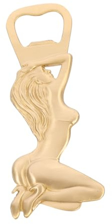 UTHCLO Décapsuleur Bière Rétro Laiton Forme Femme Outil Pour Ouverture Bouteille Cadeau Maison Et Bar