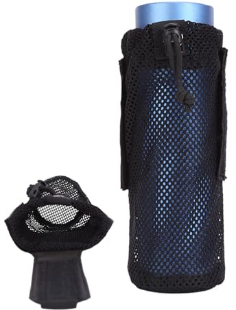 Genérico Bolsa Portabotellas | Bolso Portátil para Botellas,Funda Estable con Bolsillo Hidratación Unisex para Senderismo Camping Viajes Actividades