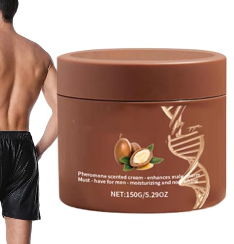 Feuchtigkeitscreme für den Körper, Sheabutter-Massagecreme, 150 g, duftende Feuchtigkeitscreme, Tagespflege für trockene, fettige, empfindliche Haut