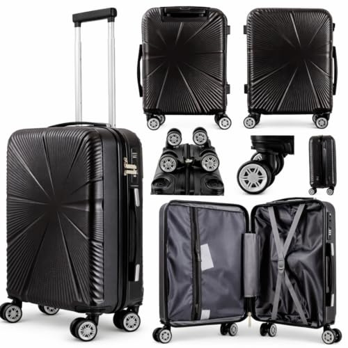 45 X 36 x 20 cm Underseat Travel Trolley Case with Detachable Wheels (T-HC-US-1829)