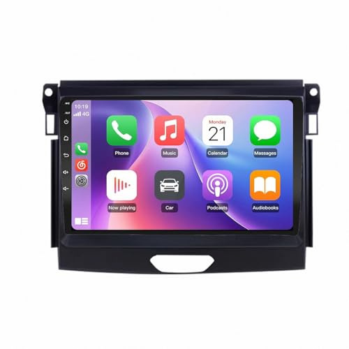 Autoradio Gps Navigation 2 Din per Ford Ranger 2016-2019 Telecamera di Backup, Stereo Auto con Navigazione Gps, Controllo Vocale, Schermo Touch, 4 Nucleo 2G+32G