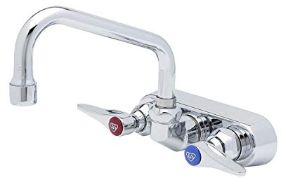 TS Brass B-1115 Workboard Faucet with Swing Nozzle, Chrome