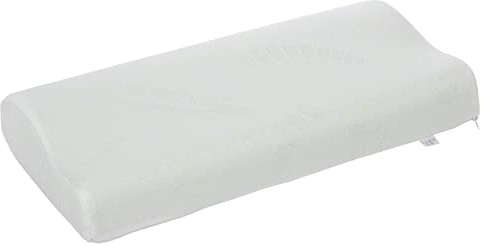 Sport-Tec Viscoline Nackenstützkissen Orthopädisch Kopfkissen anatomische Form 68x33 cm