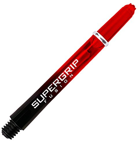 Harrows Supergrip Fusion Shafts - Verschiedene Ausführungen, 1 Set = 3 Stück (Rot, Midi)
