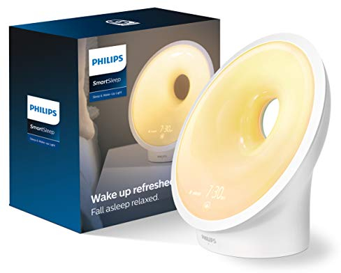 Philips Wake-up Light HF3650/01 LED, Aufwachen und Einschlafen mit Licht, weiß