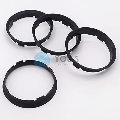 4 x ZENTRIERRINGE DISTANZRING für ALUFELGEN R24 74,1 x 72,6 mm Alloytec, ASA, ICW, RH Alurad, Smoor, X-Tra Wheels