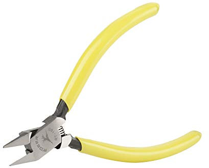 Hilitand Side-Cutting Pliers, 4 inch Diagonal Side Flush Copper Wire Cutter Cutting Shears Pliers SM-18