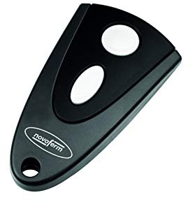 Novoferm Handsender Novotron 502 (Frequenz 433 MHz, 2-Kanal Sender, KeeLoq Wechselcode, für Garagentor-Antriebe) TM02048131332