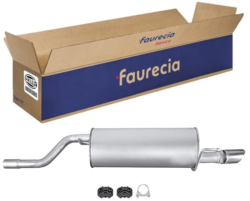 HELLA 8LD 366 030-801 Endschalldämpfer - Easy2Fit® Kit - hinten - einteilig
