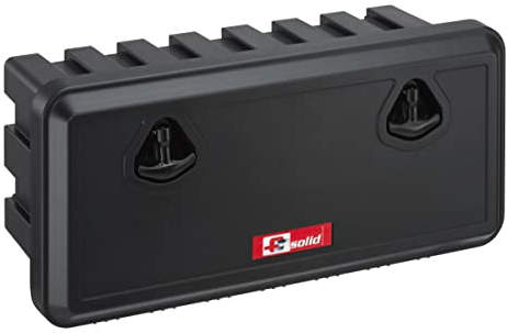 FTsolid Cassette Porta Attrezzi Cassetta in Plastica (750 x 360 x 300) Box sottoscocca Box per rimorchi Box per cinghie Box sottopavimento Box per attrezzi