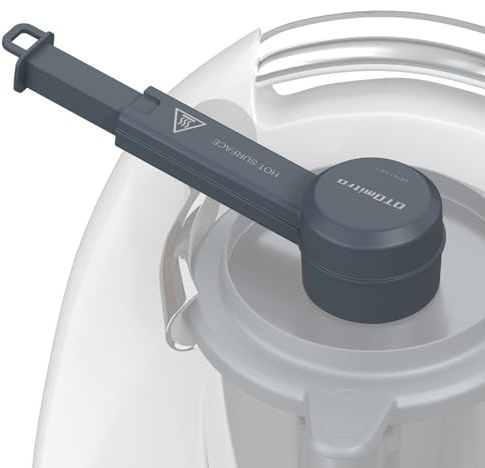 Deviatore vapore accessorio Bimby, deviatore vapore OTOmitra in materiale BPA free, inodore e lavabile in lavastoviglie, deviatore vapore compatibile con Bimby TM5 TM6 TM31, protezione pensili cucina