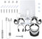 BeisDirect VR Stand VR Gaming Wall Mount Holder For PSVR2 Full Series Storage Bracket While Storing Helmet Handle Headphones For PS5 Handle Wall Storage Rack + Charging Cable