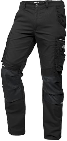 PUMA Workwear Precision X Arbeitshose für untersetzte Größen - Premium Bundhose für Herren, mit vielen Taschen und verstärkten Kniepartien - für Handwerk, Produktion und Baugewerbe