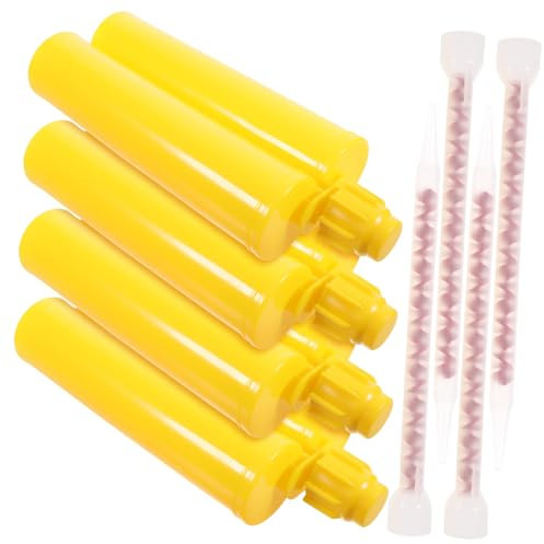 OSALADI 4sätze Nachfüllbare Kartuschen Rohr Aus Kunststoff Dichtstoff Kartuschen Rohr Für Heimwerkerprojekte Und Reparaturen Zum Selbermachen Und Versiegeln