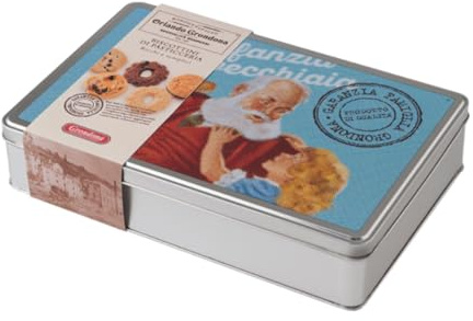 Biscotti Grondona Latta Biscottini di Pasticceria Latta da 310 g