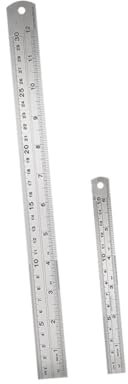 KONTONTY 2stücke Maßstab Lineal Zeichnung Lineale Für Büro Schule Ingenieurwesen Mit Genauen Skalen Präzise Mess Werkzeuge Für Drawing Schneiden Und Grafikdesign