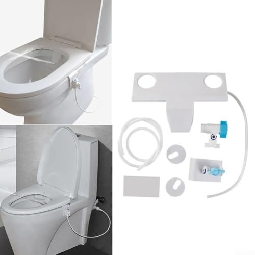 Kit de pulvérisateur de bidet intelligent pour toilettes - Kit de chasse d'eau intelligent pour salle de bain - Auto-nettoyant
