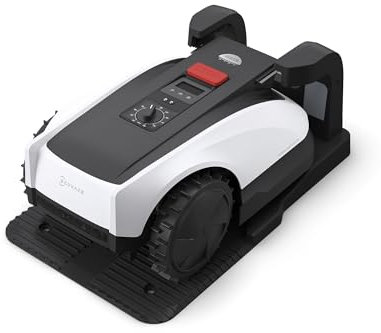 ECOVACS GOAT O800 RTK Robot Lawnmower 800㎡, Wire free, Lidar-Enhanced RTK+Vision Navigation, Pass 0.7m path, Auto Mapping, Customizable Mowing, Edge Presicion Mowing, 45% Slope Climbing