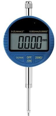 Micrómetro digital 0,001 mm Micrómetro electrónico 0-25,4 mm Calibre micrométrico métrico e inglés Colector de datos U(25.4x0.001mm)