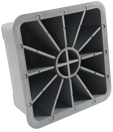 kokdid Gatos antideslizantes que bloquean las almohadillas de nivelación de goma gruesa para una estabilización segura del vehículo, bloques de nivelación reciclables