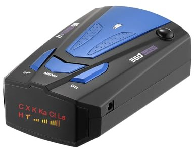 Radar Detector for Cars, 360° Long Range Mobile Radar Detector with Speed Camera Alert and Voice Warning, Enhanced Driving Safety for Highway Travel