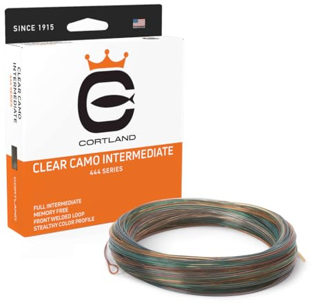 Cortland 444 Intermediate Clear Camoflage Weight Forward Fly Line WF6