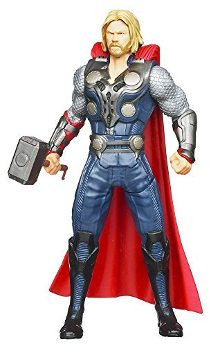 Marvel The Avengers Mighty Battlers Hammer Slinging Thor Figur
