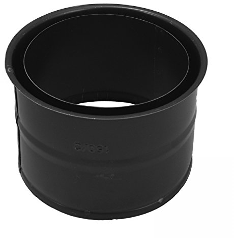 Raik Rauchrohr Doppelwandfutter Ofenrohr 150 mm Schwarz aus Stahl temperaturbeständig bis 600 °C für sichere Verbindung zwischen Kamin und Schornstein