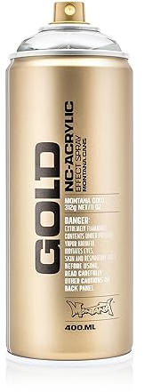 Montana Cans Spray Dose Gold 400ml, Gld400-m1000-Silverchrome, 400 ml (1er Pack), 400