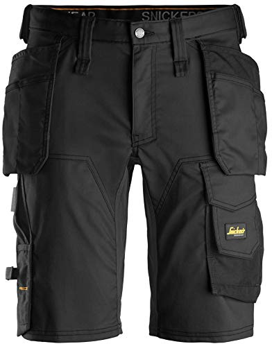 Snickers Workwear Herren x Bermuda Shorts, Black, 44