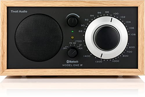 Tivoli Audio Model One Bluetooth AM/FM Radio (Oak/Black/Black)