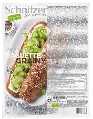 Schnitzer - Baguettes Grainy x2 320g - unité