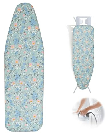 Bügelbrettbezug 120x40 Bügeltischbezug Verdickt - 2 In 1 Extra Dampfdurchlässig Bügelbrettbezug Für Dampfstationen, Schmutzabweisender Bügelpolsterbezug Für Den Bügeltisch ( Color : Green , Size : 120