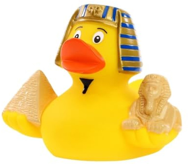 Ägypten ? Quietscheente - Badeente - ca. 8 cm gross