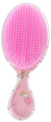 Gogogmee Haarbürste Für Kinder Tragbare Entwirrbürste Für Mädchen Kleine Nasshaarbürste Mit Sanften Borsten Für Reisen Und Zuhause Glättet Das Haar Ohne Kopfhautschäden