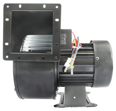 Zentrifugalluftgebläse, Bodenventilator, Kleiner Kraftfrequenz-Zentrifugalventilator 1507/5 32 0W 330W. Industrieller Kühlluftgebläse-Steckeradapter zum Trocknen von Böden, Teppichen(With heat sink 22