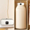 Sèche-linge électrique portable, 600W Mini séchoir portable à pompe à chaleur avec 1-8H Timing, Arrêt automatique, Compact Pliable Pompes à chaleur Clothes Dryer& Trockner Klein