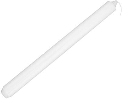 HAWILLOSCH 1juego Candelas Largas Aromáticas Humo Para Bodas y Celebraciones De Paraffina white Decoración Romántica Especiales