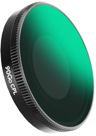 90Go CPL Filter for REDTIGER F17 Dash Cam Front Camera | Reduces windshield glare & reflections • Enhances contrast & color • Multi-coated optical glass • F17 front camera fit