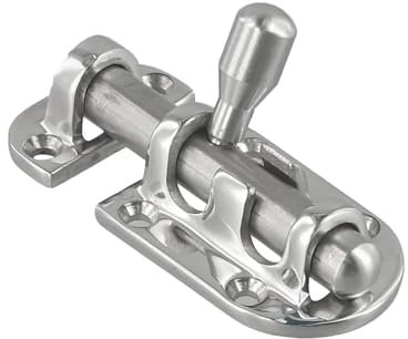 Hyuwdai 1pc 316 Stainless Steel Boat Door Lock Latch 60cm Marine Boat Door Window Lock Latch Slide Bolt Clasp