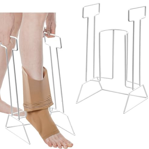 Infila Calze Elastiche Compressive per Anziani, Infila Calze Antitrombo Donna, Infilacalze per Anziani, Ausilio per Indossare Calze Elastiche - Infila Calzini