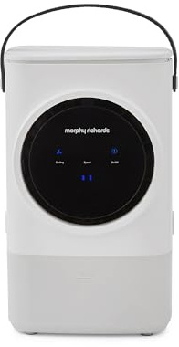 Morphy Richards Flexi Freeze 823000 - Mini enfriador de aire recargable para viaje y escritorio, diseño recargable y 15 horas de tiempo de funcionamiento, 4 velocidades de ventilador, 4 horas de