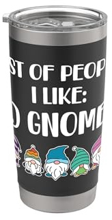 Funny Garden Gnome Stainless Steel Insulated Tumbler