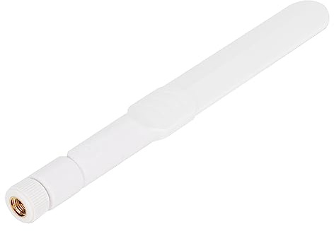 Huairdum Antenna WLAN, Antenna Esterna per Router 8dBi con Connettore SMA, Antenne WiFi Omnidirezionali Dual Band 2.4G 5G, Ideale per Router RT AC68U e RT AC88U (WHITE)