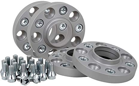 Spurverbreiterung Aluminium 4 Stück (20 mm pro Scheibe / 40 mm pro Achse) inkl. Teilegutachten & ABE kompatibel mit AUDI A6 (4G2, 4GC, C7) (2010-2018)