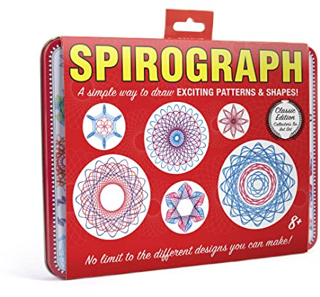 Spirograph Retro Tin, Multicolor, One Size (SP103)