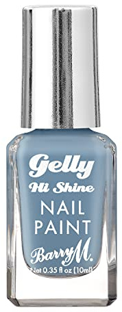 Barry M Cosmetics Gelly Nail Paint, Bluebell, shade blue