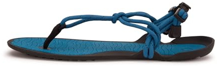 Xero Shoes Men's Aqua Cloud Barefoot Water Sandals, Blue Sapphire, 11